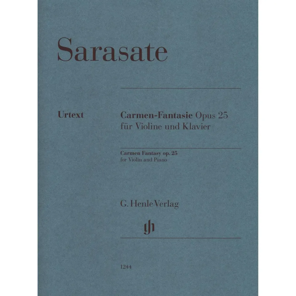 Shar Music Sarasate Carmen Fantasy Op. 25 Violinnoten Henle Urtext