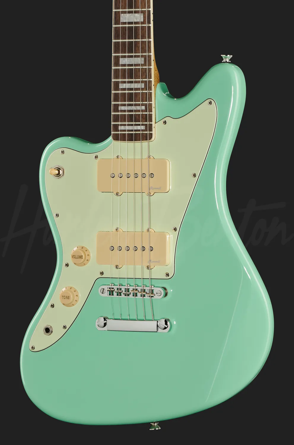 Harley Benton Classic Series JA-60LH E-Gitarre Seafoam Green