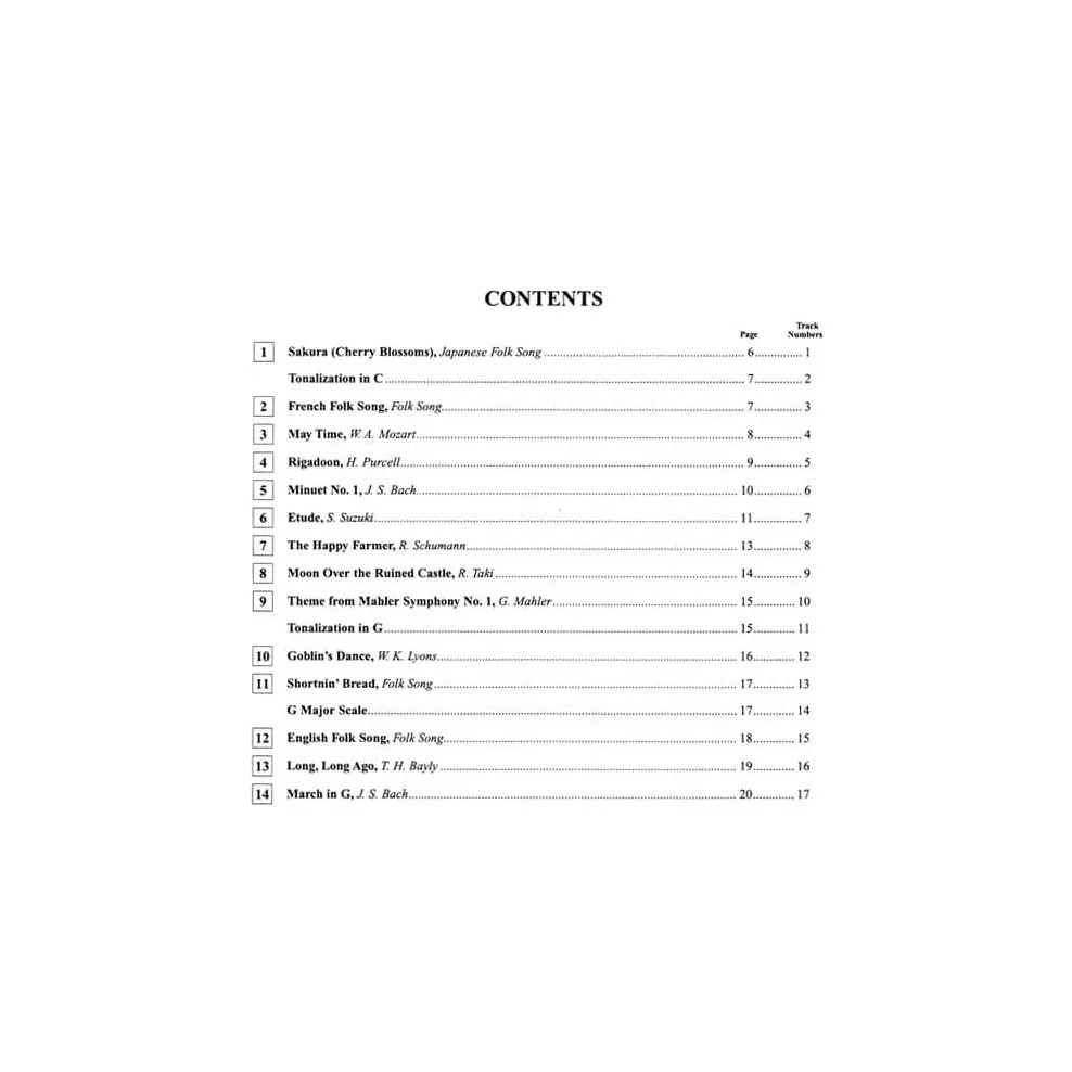 Suzuki Bass School Band 2 Notenheft Kontrabass mit CD