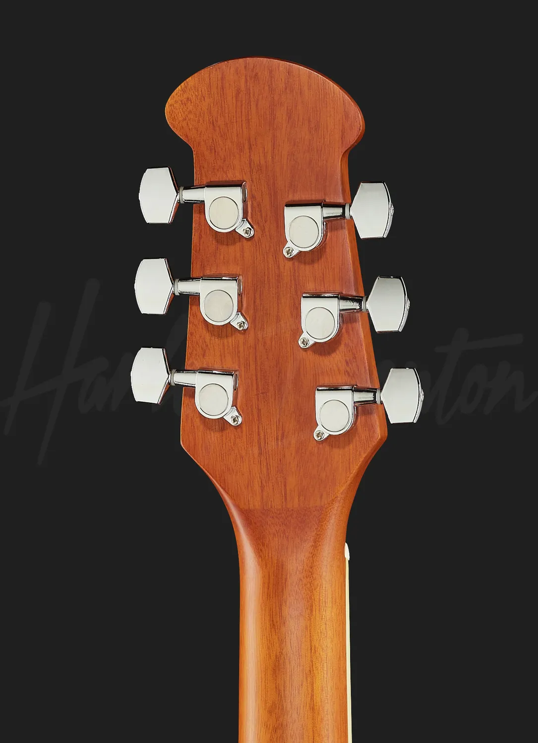 Harley Benton HBO-850BK E-Akustikgitarre Schwarz