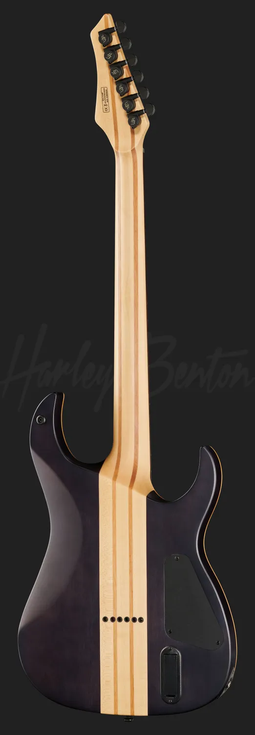 Harley Benton Amarok-6 LH E-Gitarre Flame Burst