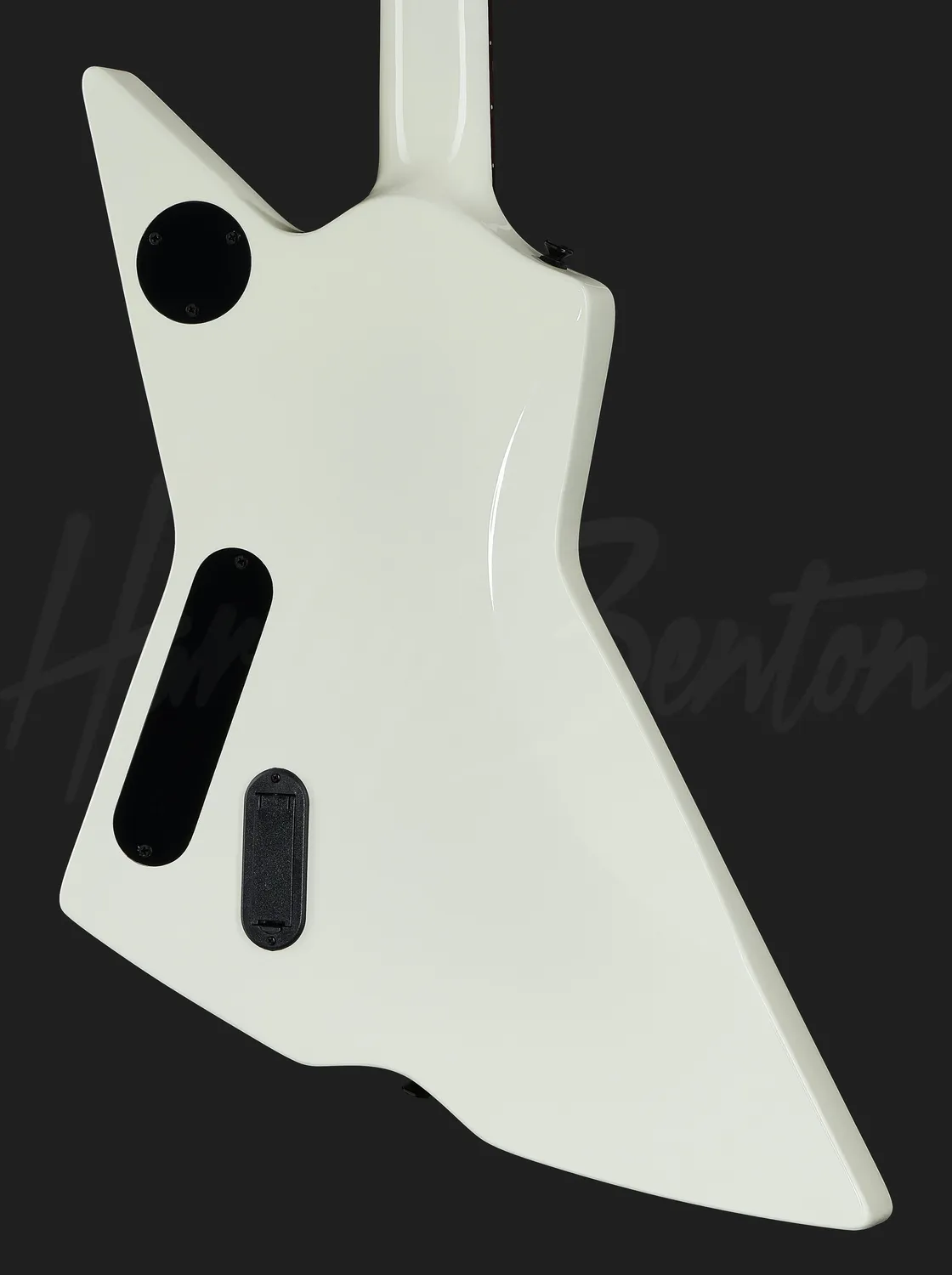 Harley Benton EX-84 Modern E-Gitarre Weiß aktiv