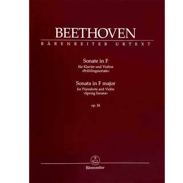 Bärenreiter Beethoven Frühlingssonate op. 24 Noten Violine Klavier Urtext
