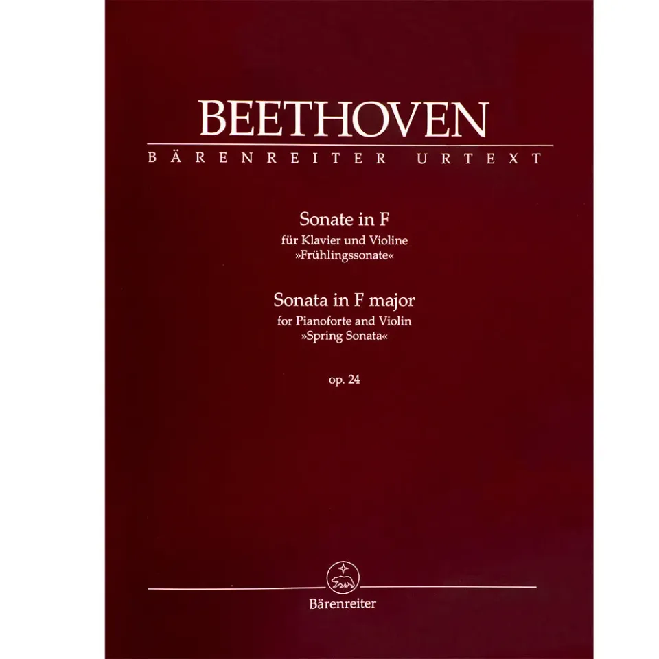 Bärenreiter Beethoven Frühlingssonate op. 24 Noten Violine Klavier Urtext