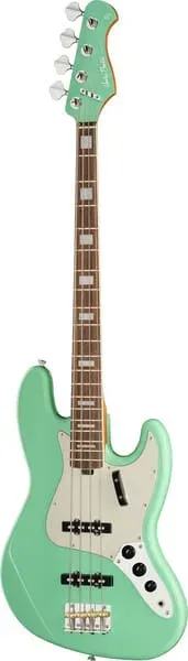 Harley Benton MV-4JB E-Bass Seafoam Green
