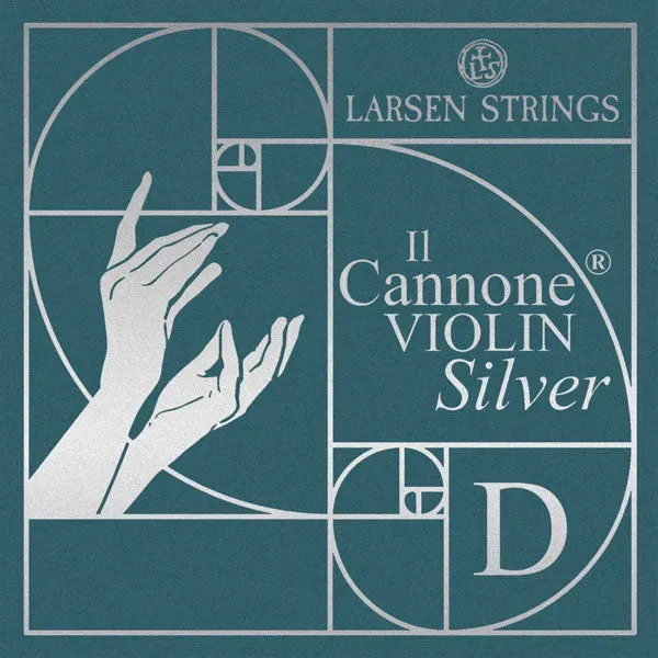 Larsen Il Cannone Silver D-Saite 4/4 Violine Medium