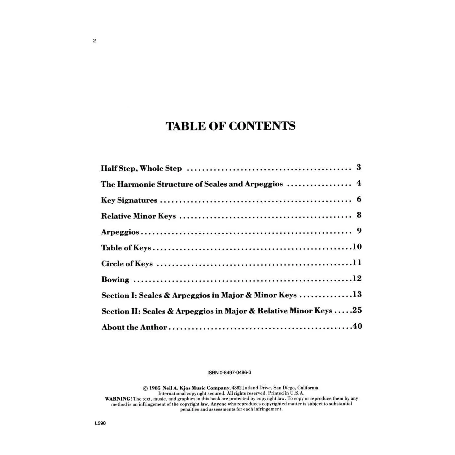 Linda Rose Progressive Scale Studies Violine Noten