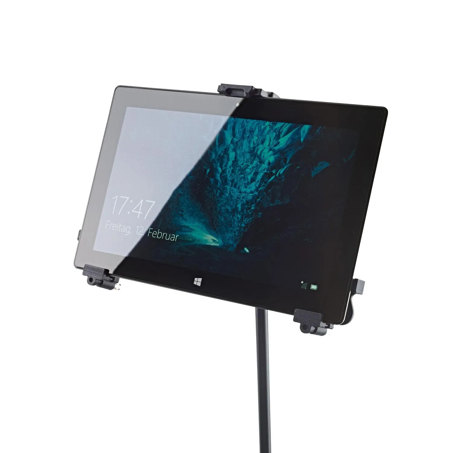 König & Meyer Universal Tablethalter Stativ Hoch Quer