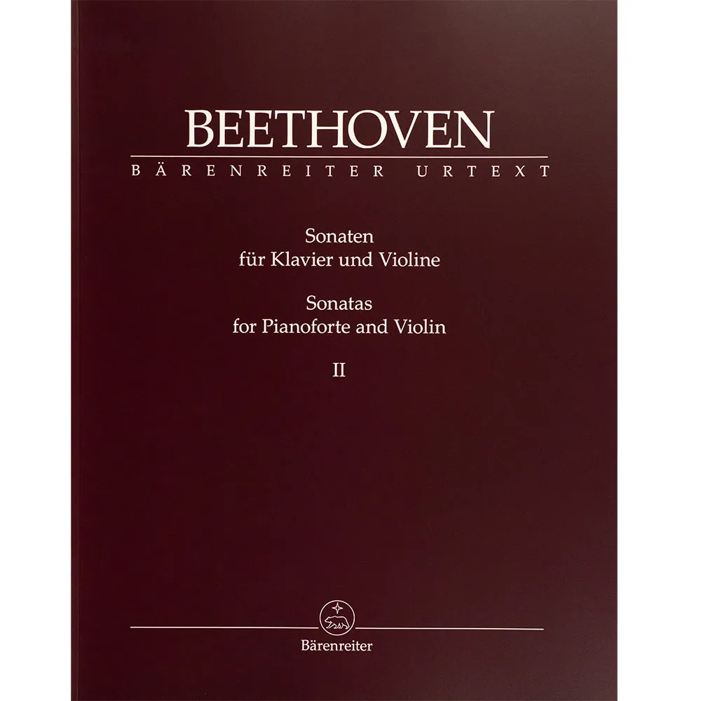 Shar Music Beethoven Sonaten Violine Noten Band I+II Urtext