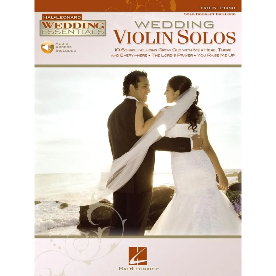 Hal Leonard Wedding Violin Solos Noten Violine Klavier Audio