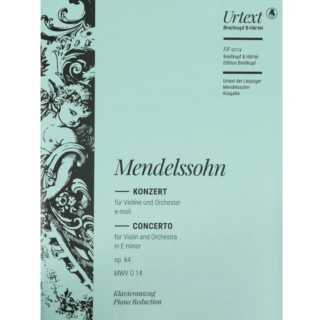 Shar Music Mendelssohn Konzert e-moll Op 64 Noten Violine Klavier