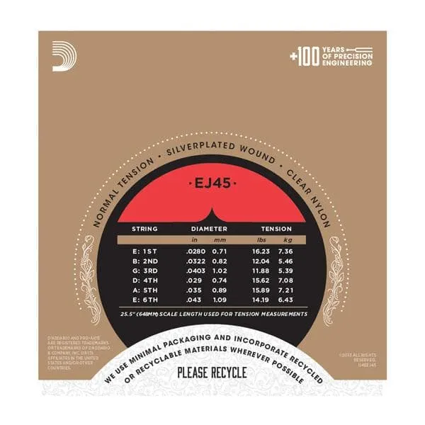 D'Addario Pro-Arte Gitarrensaiten mittlere Spannung
