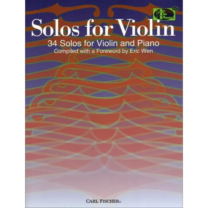 Carl Fischer Solos for Violin 34 Stücke Violinnoten mit Klavier