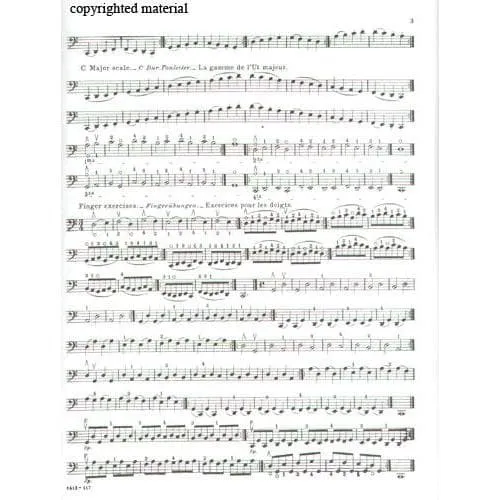 Shar Werner Practical Method Op 12 Teil 1 Cello Schule