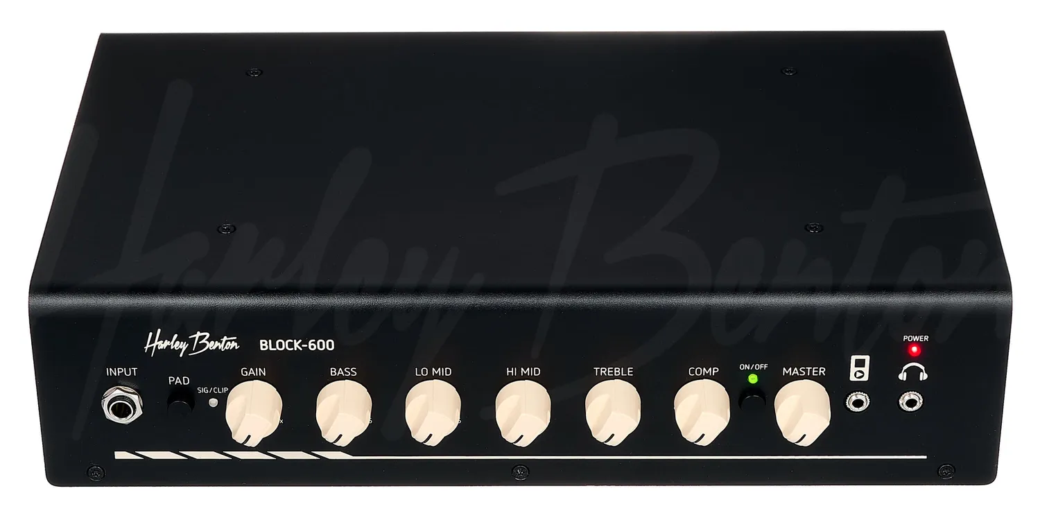 Harley Benton Standard BLOCK-600 Bassverstärker Topteil 600W