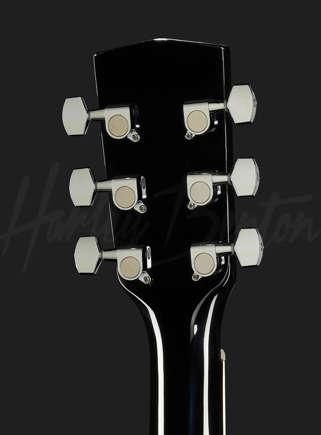 Harley Benton D-120CE-LH BK Westerngitarre links Schwarz