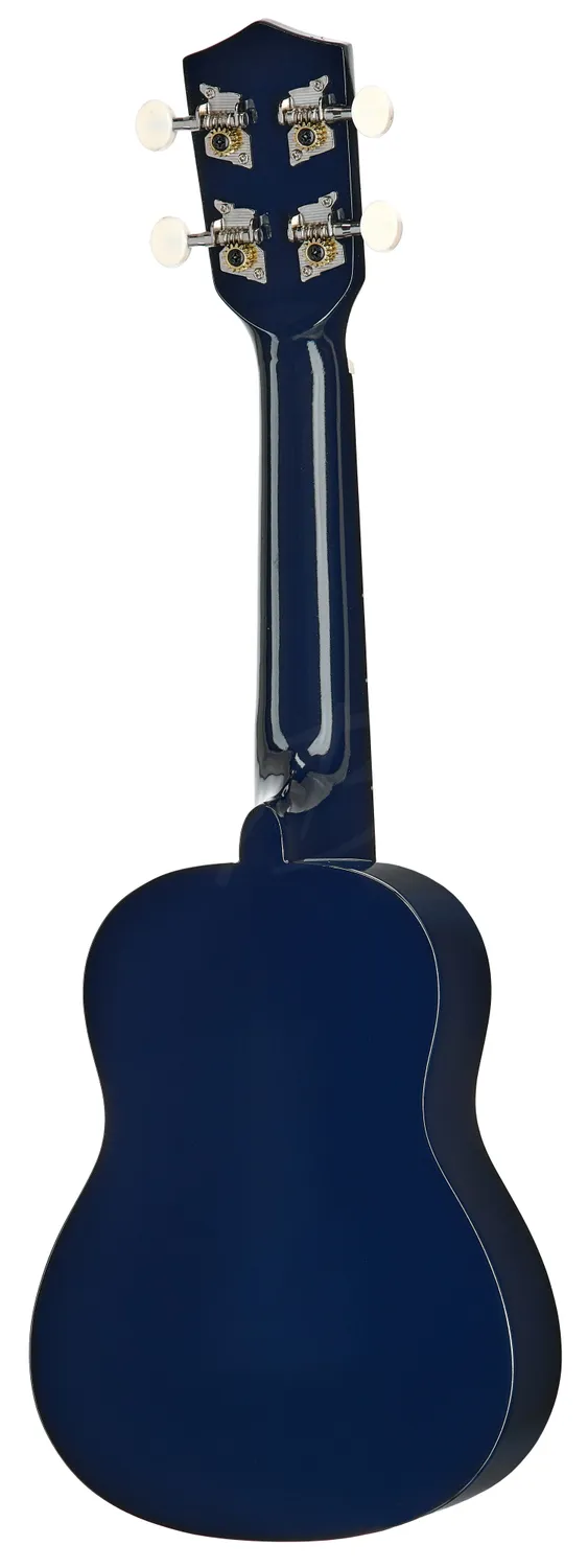 Harley Benton HBUK12 Sopran Ukulele Blau laminiert