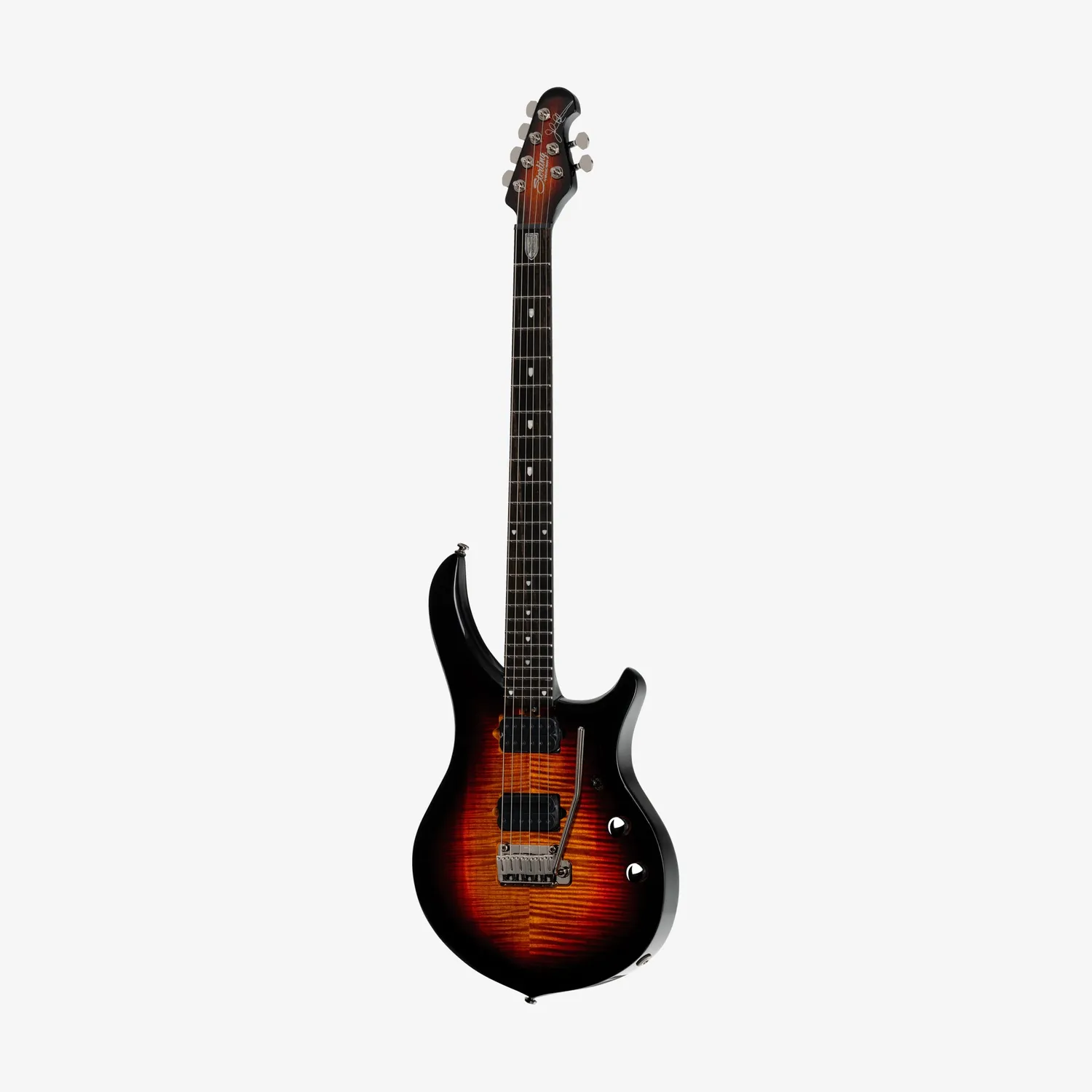 Sterling Majesty DiMarzio E-Gitarre Tiger Eye