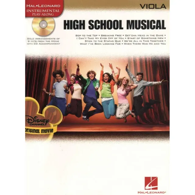 Hal Leonard High School Musical Viola Noten mit CD