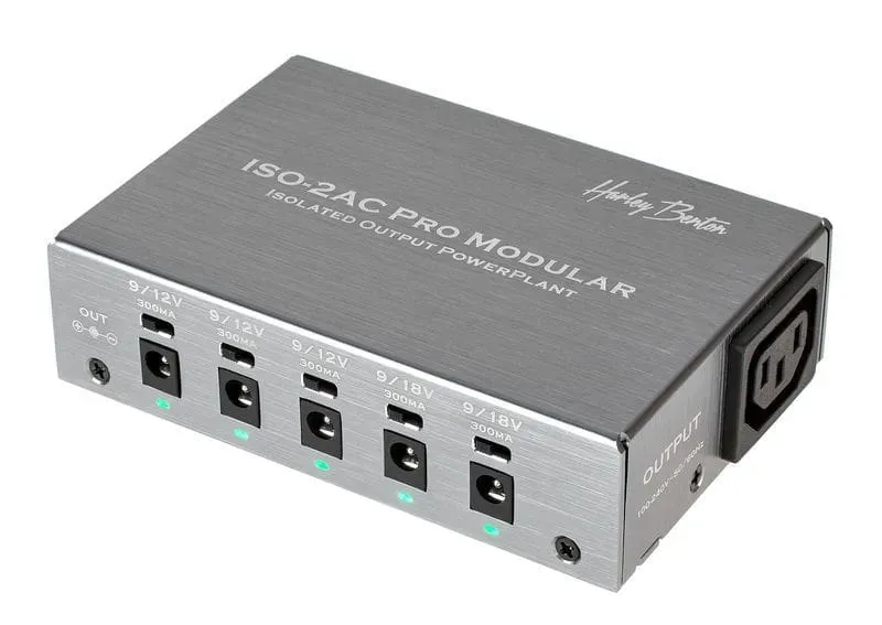 Harley Benton PowerPlant ISO-2AC Pro Netzteil modular