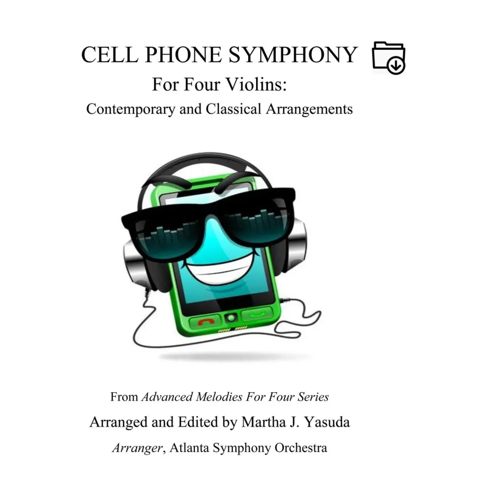 Yasuda Cell Phone Symphony Noten 4 Violinen Download