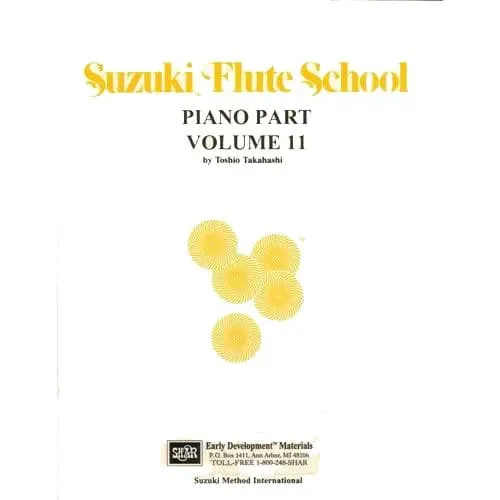 Shar Music Suzuki Flute School Vol.11 Klavierbegleitung