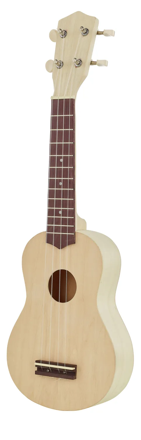 Harley Benton DIY-Kit Ukulele Soprano Bausatz unlackiert
