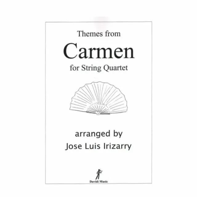 Bizet Carmen Themen Streichquartett Noten Set