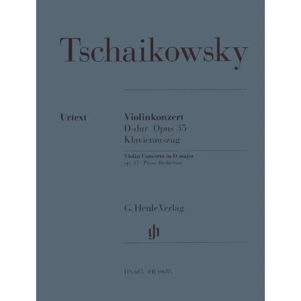 Henle Tschaikowsky Op.35 D-Dur Noten Violine Klavier