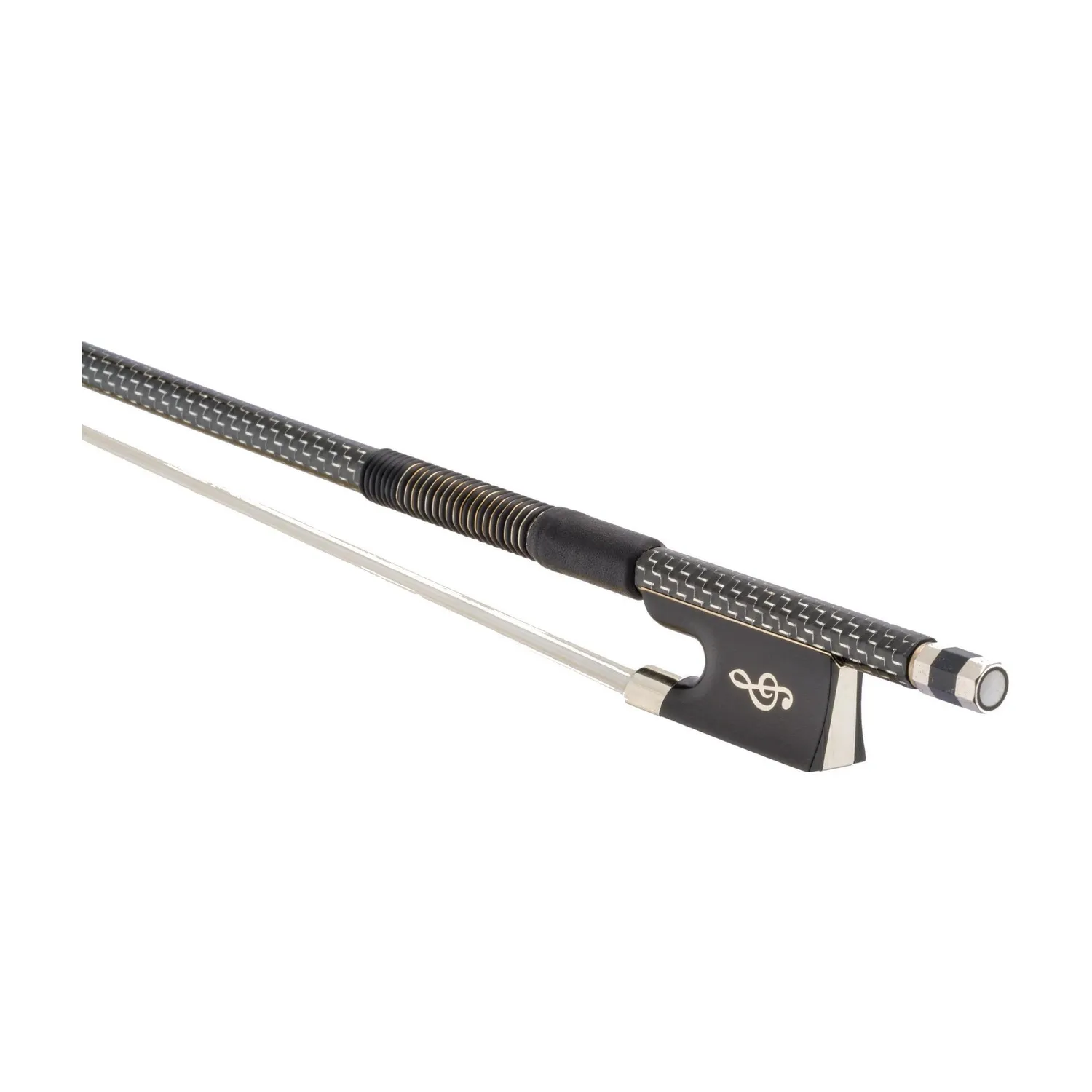 Presto Spark Violine Geigenbogen Carbon Blau Rot Silber Gold