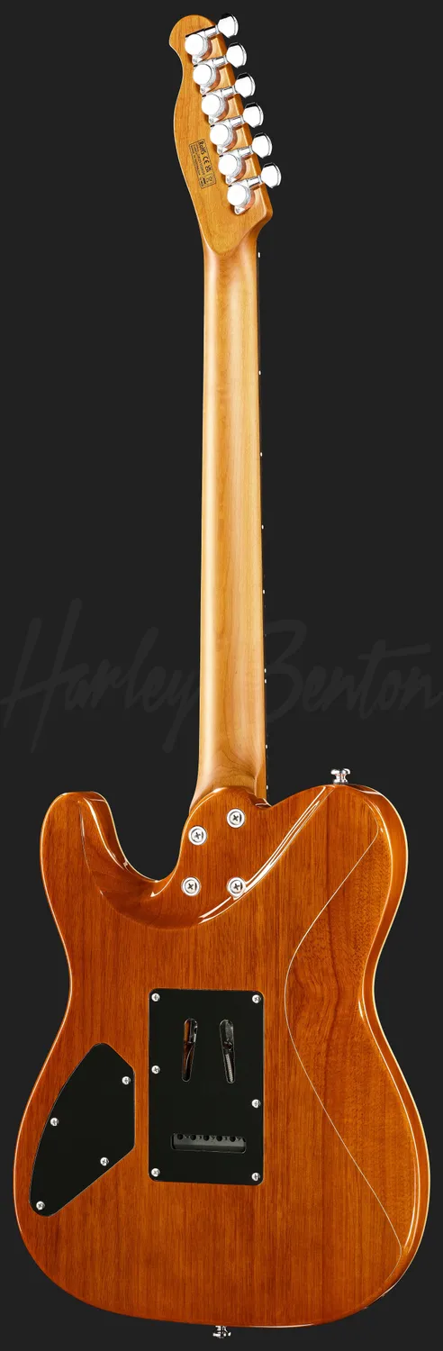 Harley Benton Progressive Fusion-T II HH RW OTC E-Gitarre Turquoise