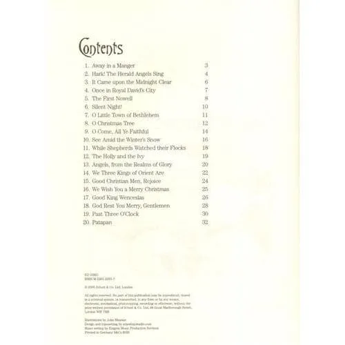 Shar Music Cellos for Christmas Cellonoten 1-2 Celli