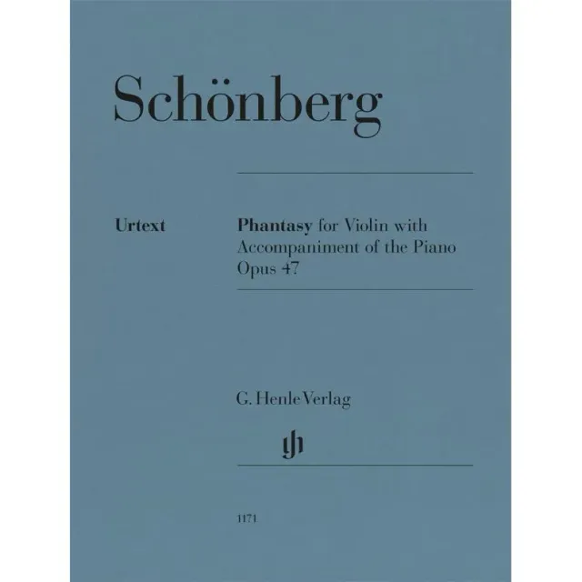Henle Schönberg Phantasy Op. 47 Violinnoten Violine Klavier