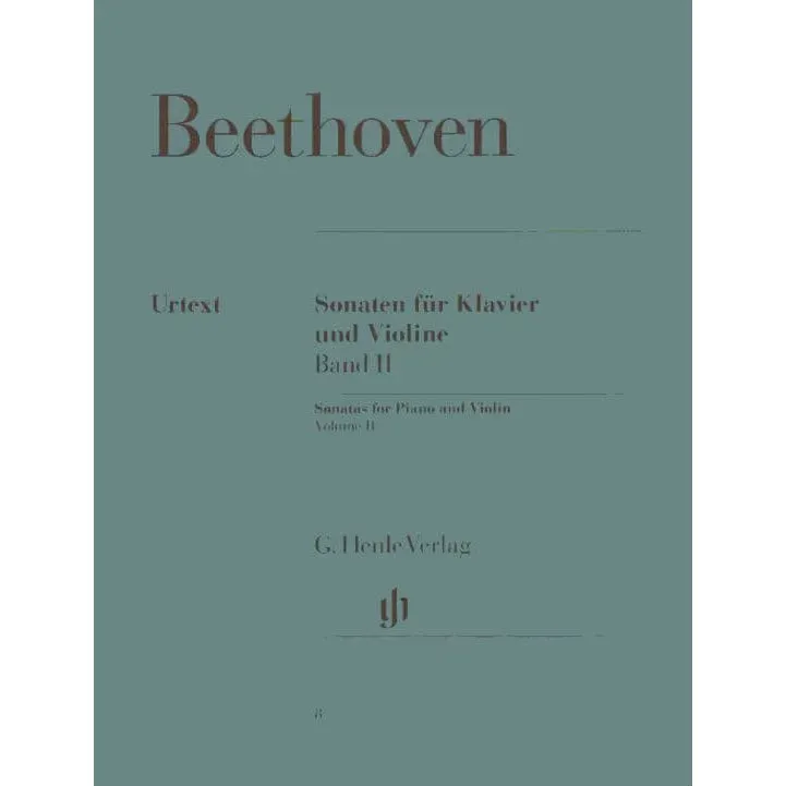 Beethoven Sonaten 6-10 Violine Klavier Noten Henle