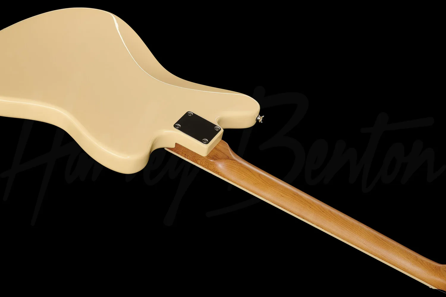 Harley Benton JA-60 LH E-Gitarre Vintage White P90
