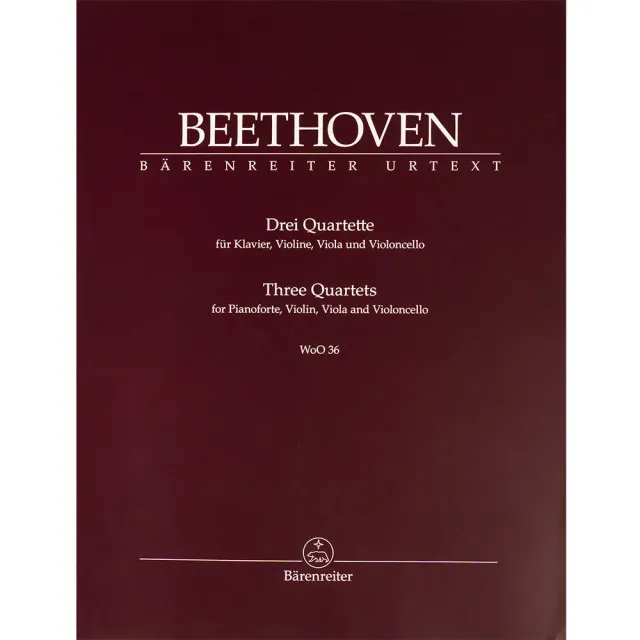 Beethoven WoO 36 Klavierquartette Noten Klavier Streicher