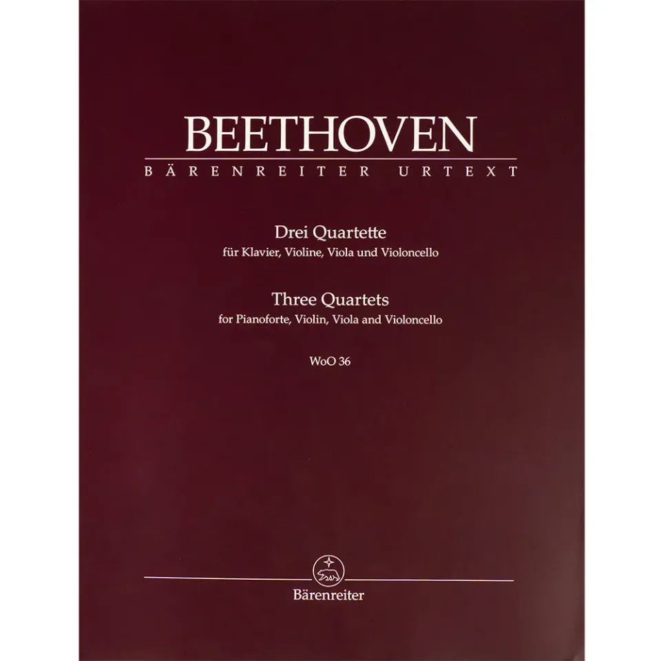 Beethoven WoO 36 Klavierquartette Noten Klavier Streicher
