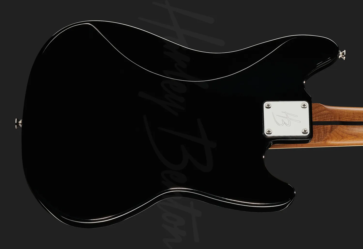 Harley Benton Pro Series MV-4MSB E-Bass links schwarz Shortscale