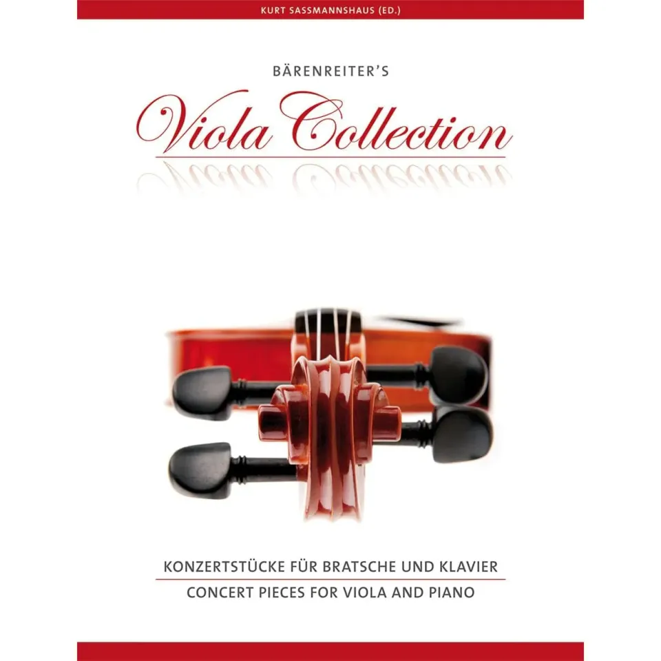 Bärenreiter Sassmannshaus Konzertstücke Viola Klavier