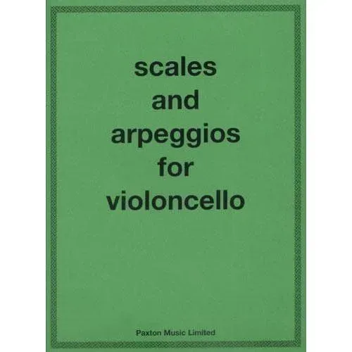 Benoy Burrowes Scales Arpeggios Cello Noten Übungen