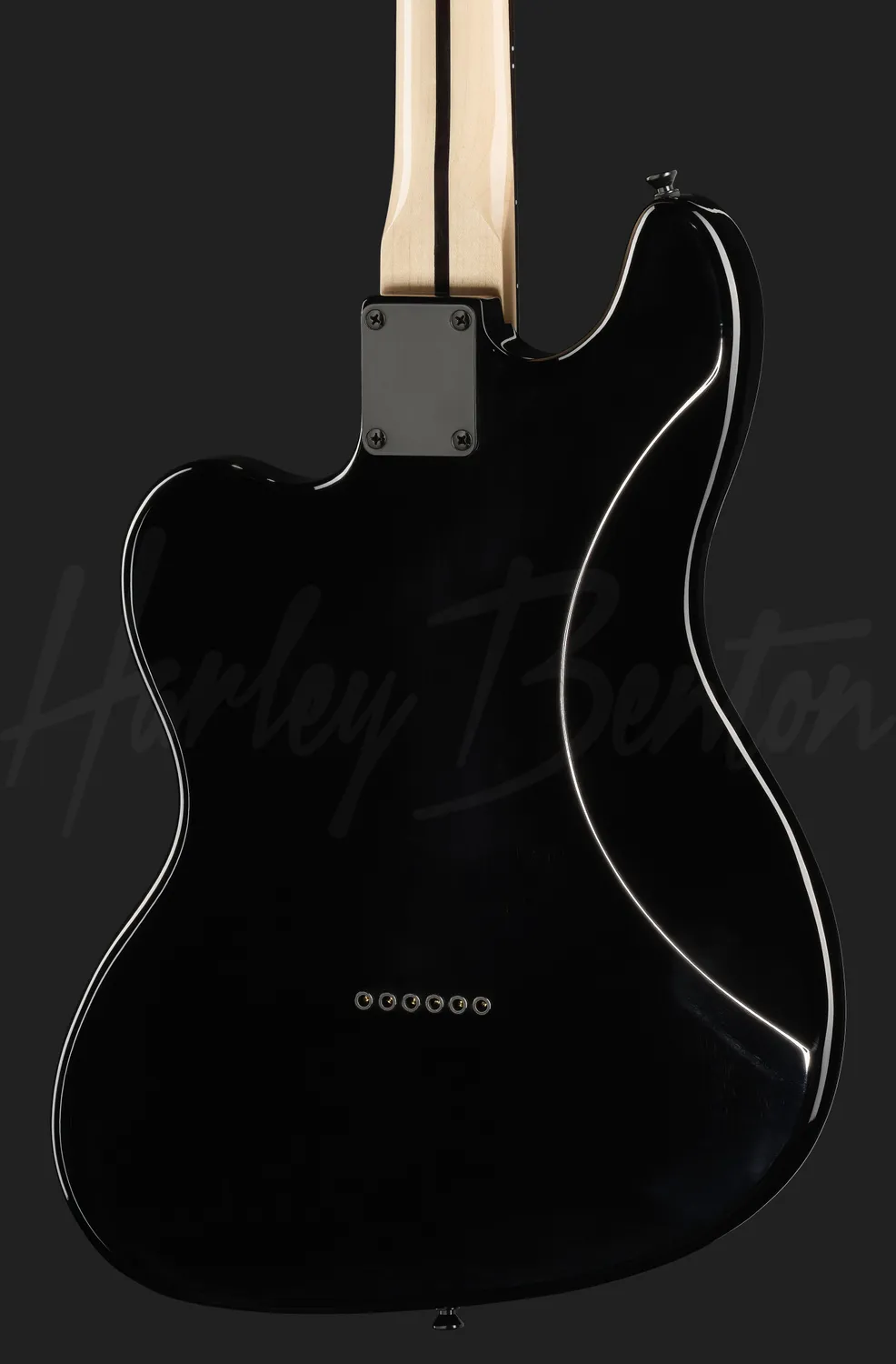 Harley Benton JA-Baritone HH BK Baritongitarre schwarz