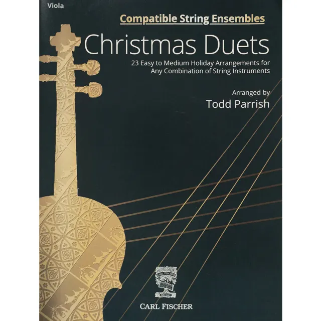 Todd Parrish Christmas Duets Noten Viola Duo leicht