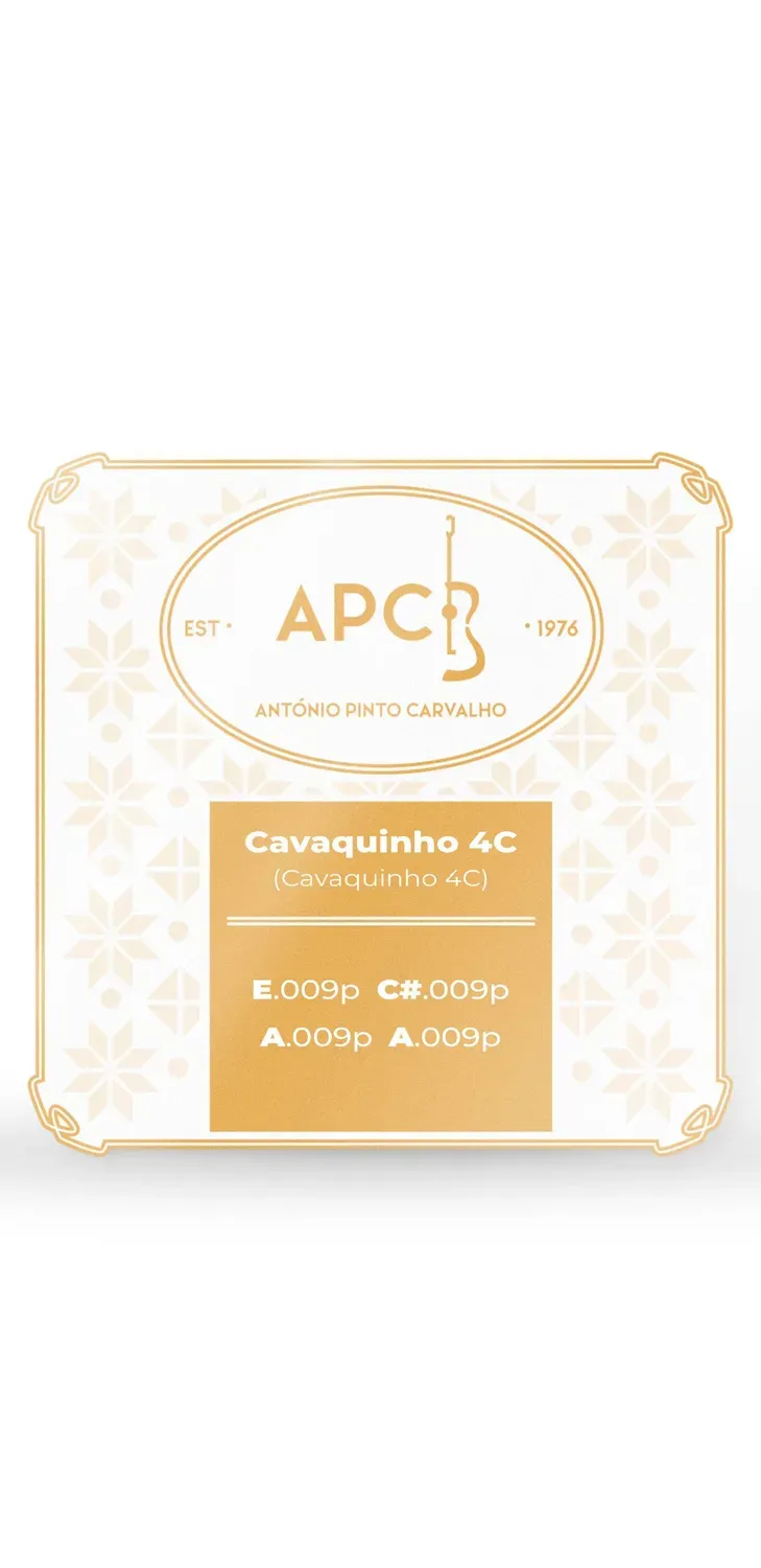 APC 4C Saiten Cavaquinho Stahlsatz