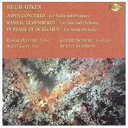 Hugh Aitken Aspen Concerto Elmar Oliveira CD 57 Min