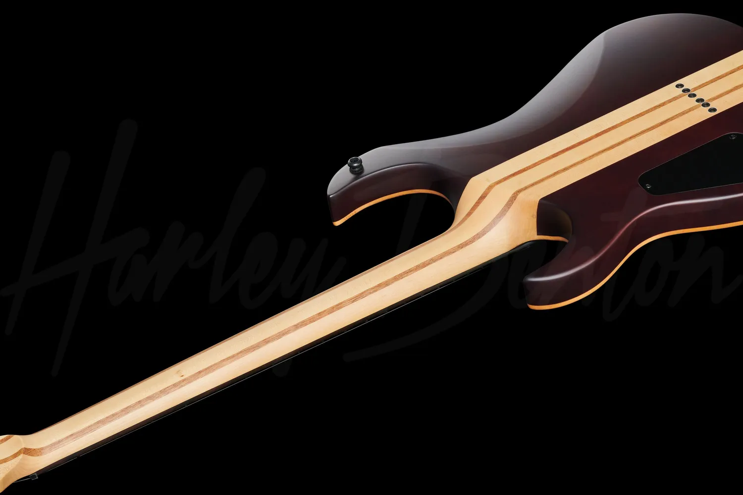 Harley Benton Progressive Amarok-BT Bariton Black Red Burst