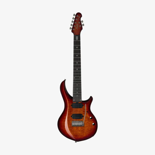 Sterling Artist Majesty 7 DiMarzio E-Gitarre Blood Orange