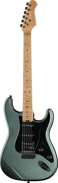 Harley Benton ST-Modern Plus HSS E-Gitarre Gun Metal Blue