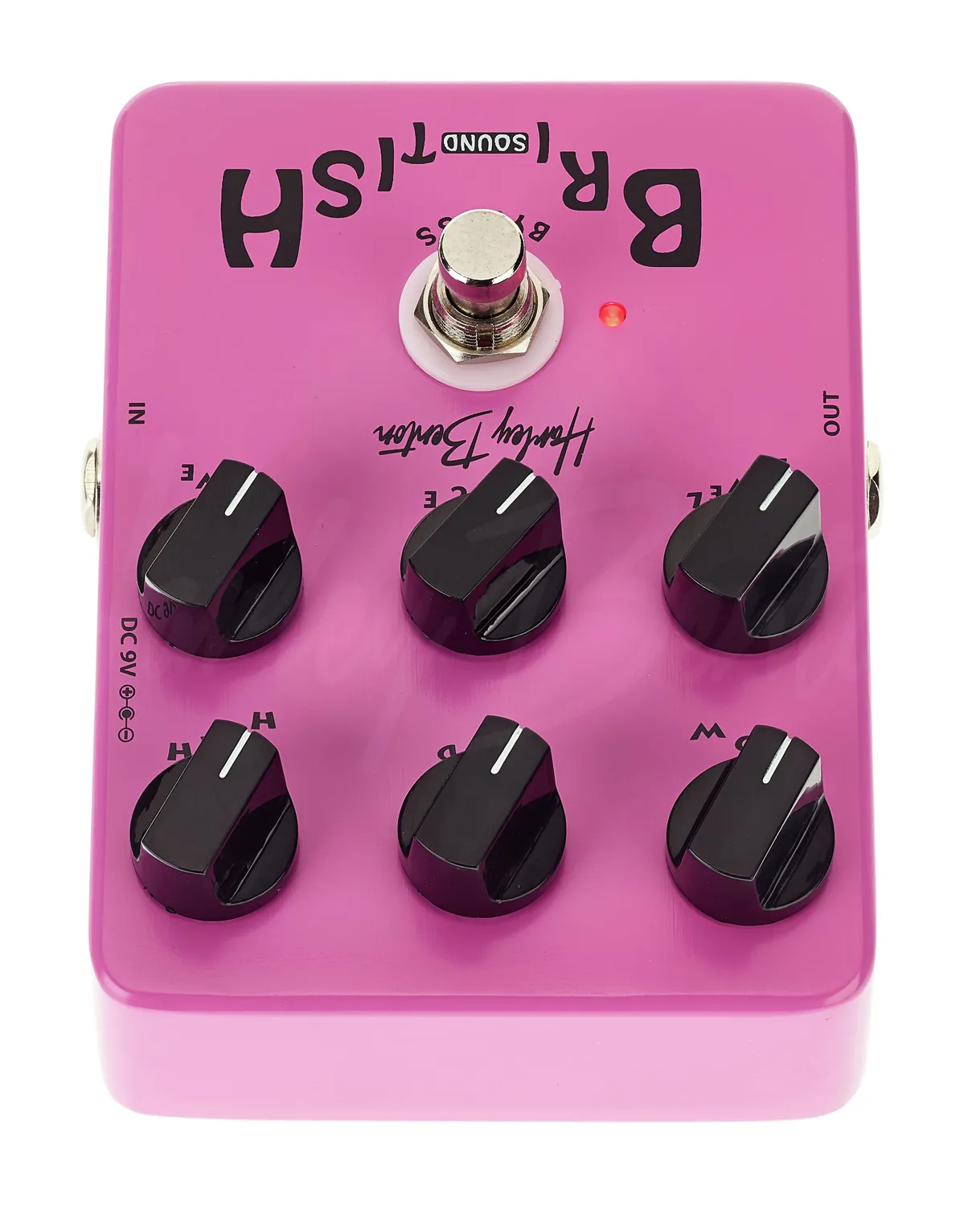 Harley Benton TrueTone British Effektpedal Overdrive britisch