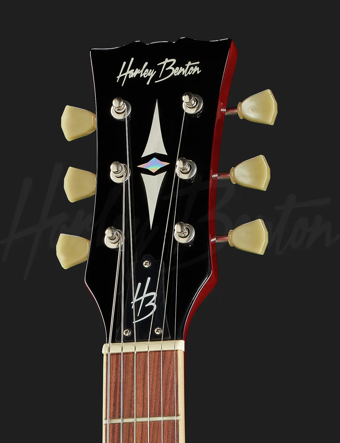 Harley Benton Deluxe Series SC-450Plus CB E-Gitarre Cherry Burst