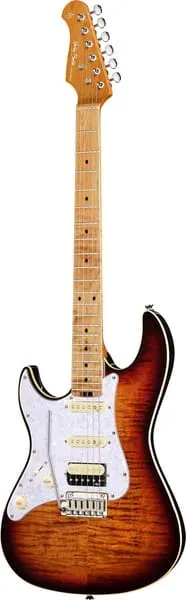 Harley Benton ST-Modern HSS LH E-Gitarre Bengal Burst